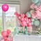 Balloons Arch Kit, 146Pcs Matte Rose Red Tender Pink Macaron Green Yellow Latex Balloon Different Sizes 18 12 10 5